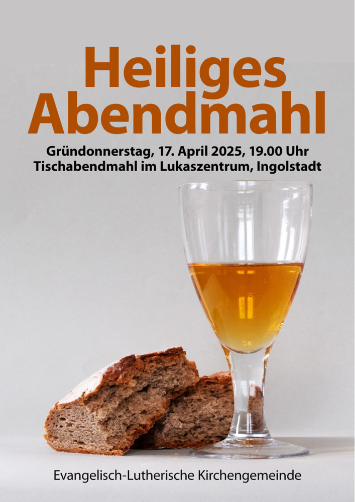 Tischabendmahl im Lukaszentrum